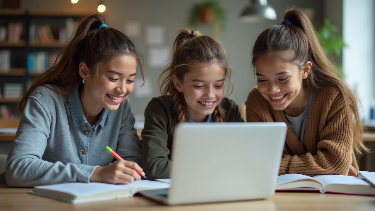 Öğrenciler ve öğretmenler birlikte öğreniyor